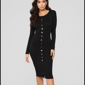 NWOT Call It Puppy Love Dress - Black SIZE MEDIUM